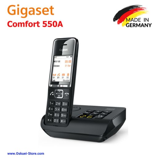 Gigaset COMFORT 550A Cordless Telephone Black