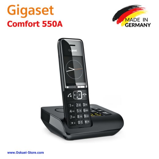 Gigaset COMFORT 550A Cordless Telephone Black