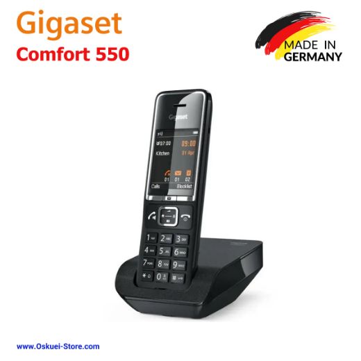 Gigaset COMFORT 550 Cordless Telephone Black