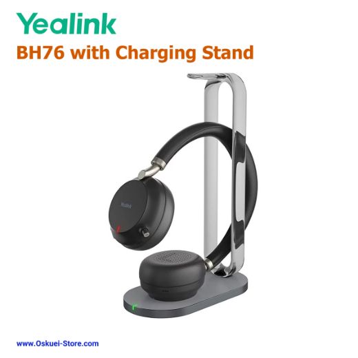 Yealink BH76 Dual with Charging Stand Bluetooth Headset 