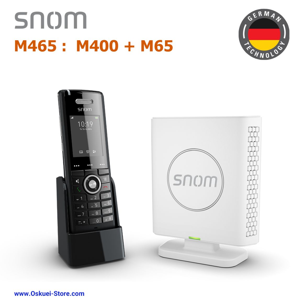 Snom M465 DECT IP Phone 