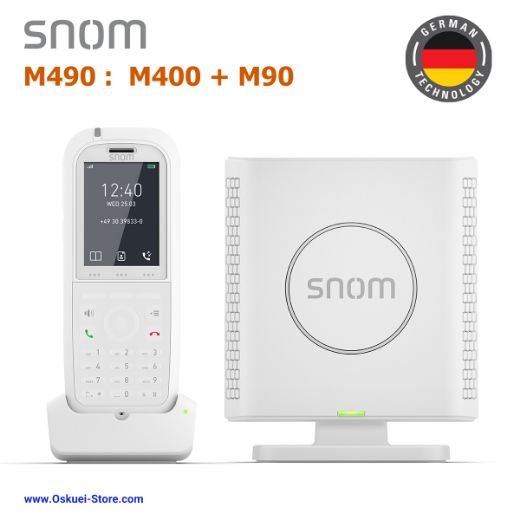 Snom M490 DECT IP Phone 