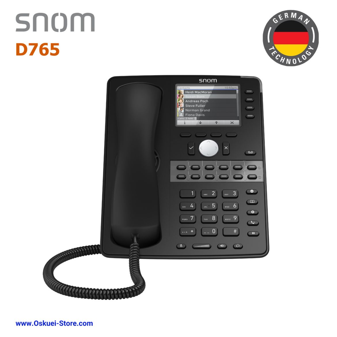 Snom D765 front