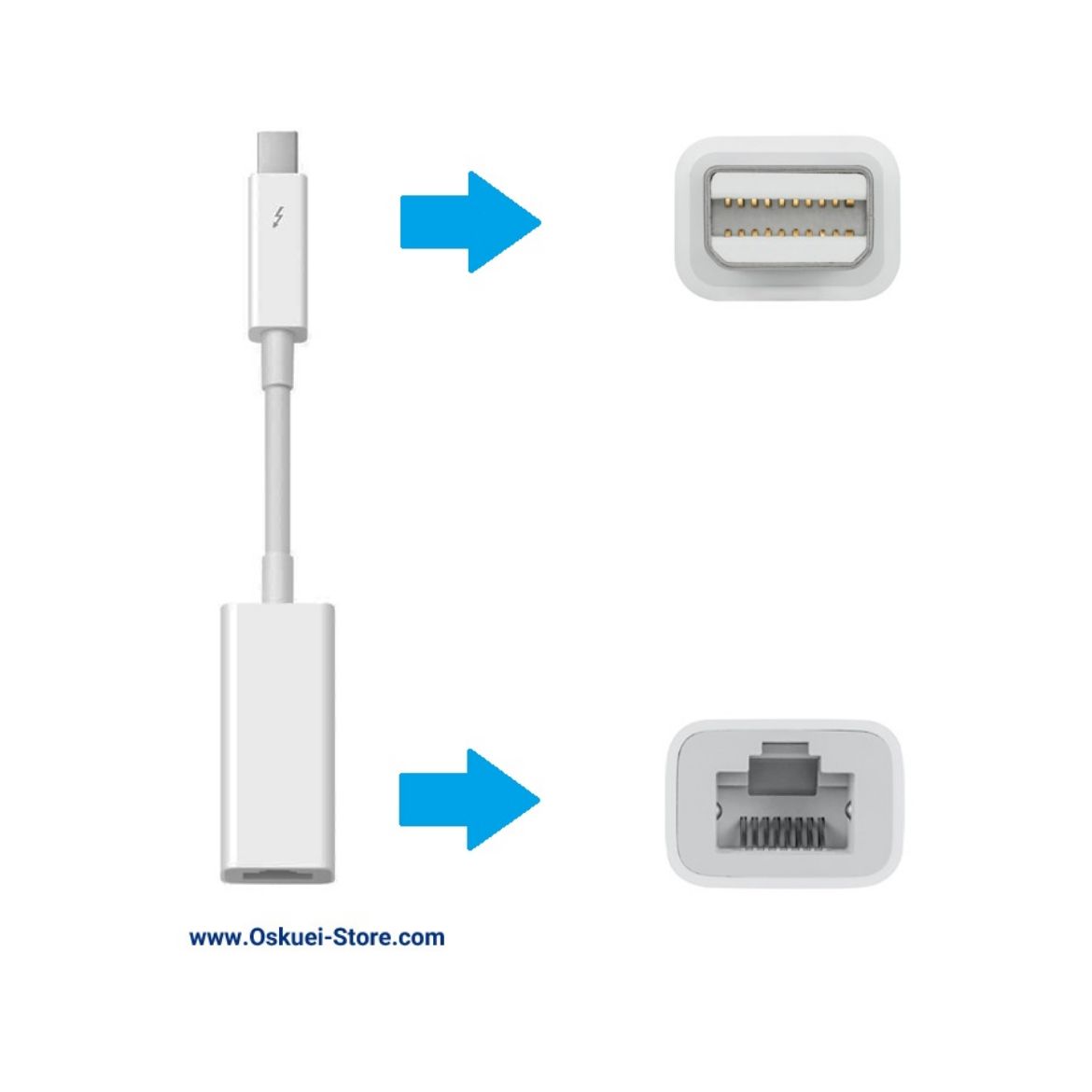 Adapter APPLE A1433 Thunderbolt Ethernet LAN RJ45