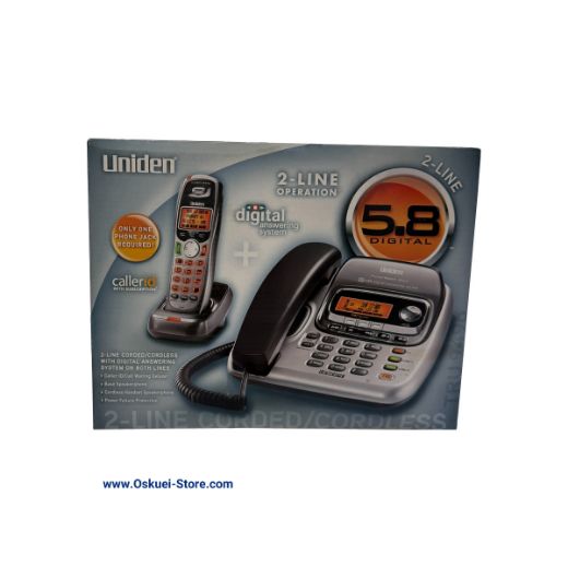 Uniden TRU9496 2 LINE Cordless Telephone-2 