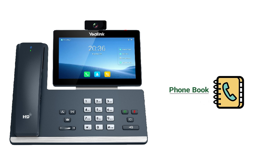 SIP-T58W-PRO-Phone-book